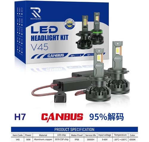 Kit luce xenon led auto - luce, 12v
